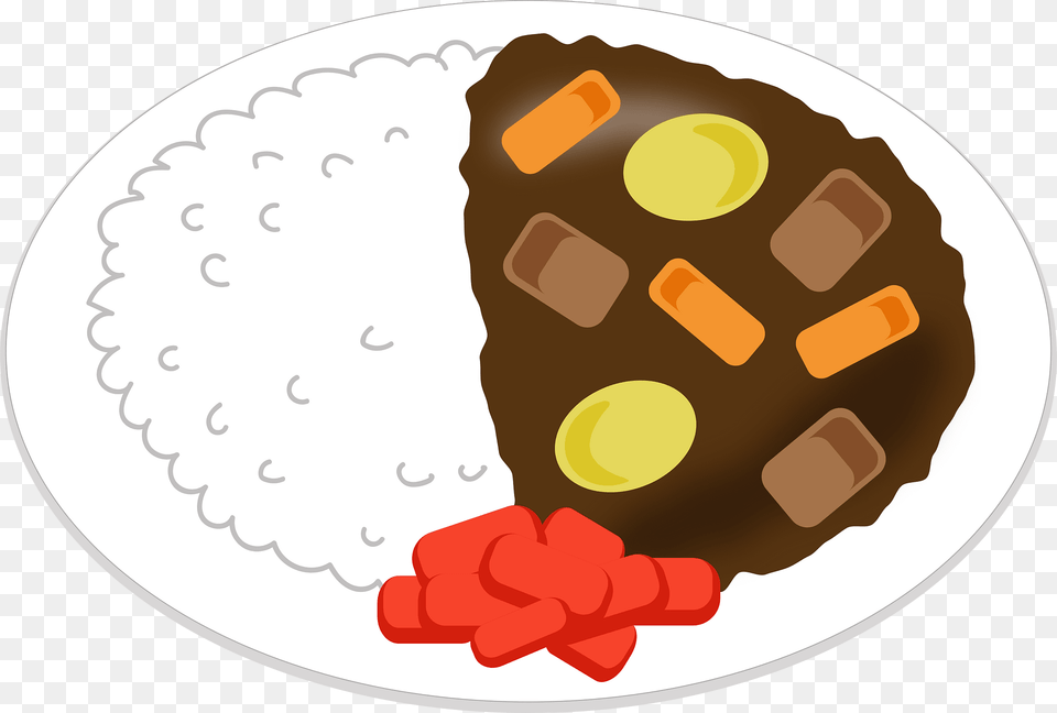 Japanese Curry Rice Food Clipart, Cream, Dessert, Ice Cream, Sweets Free Png Download