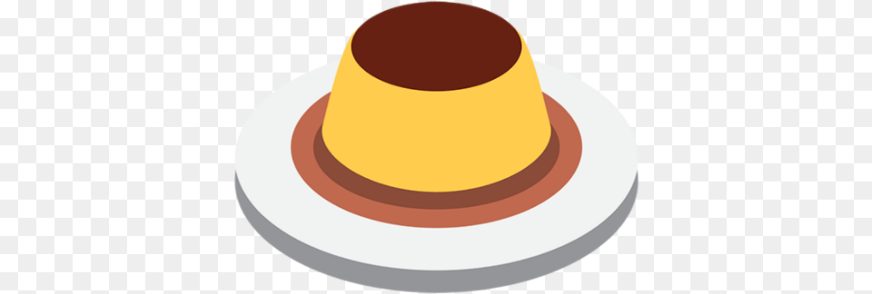 Japanese Custard Pudding Flan Soft Messy Emoji Twitter Flan, Clothing, Food, Hat Free Png