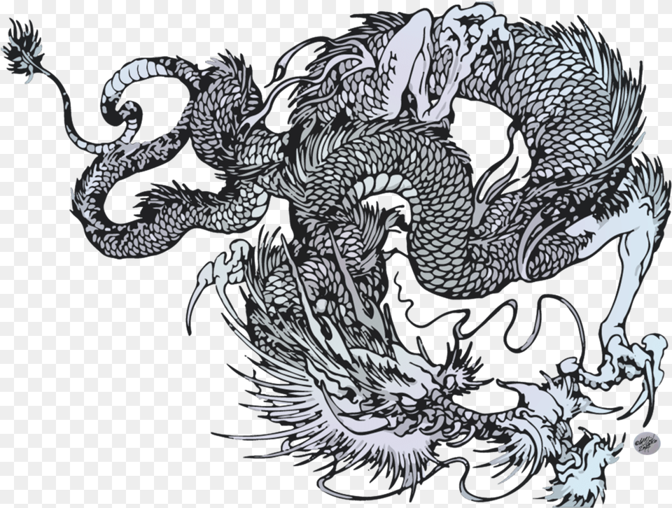Japanese Dragon Japanese Dragon, Animal, Dinosaur, Reptile Png Image