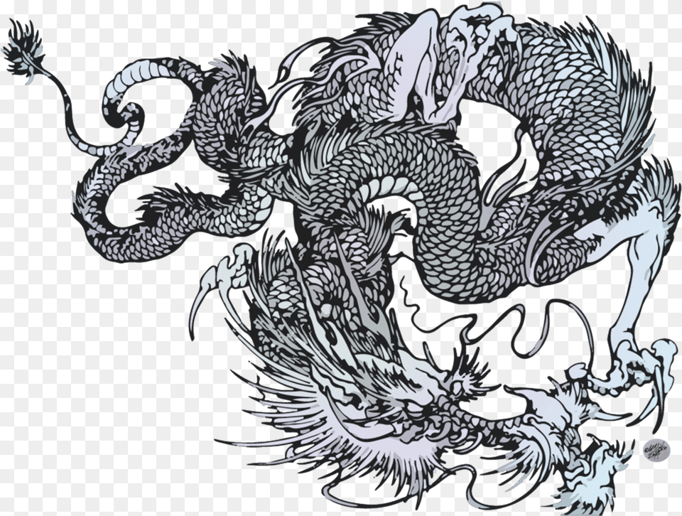 Japanese Dragon Transparent Japanese Dragon, Animal, Dinosaur, Reptile Png Image