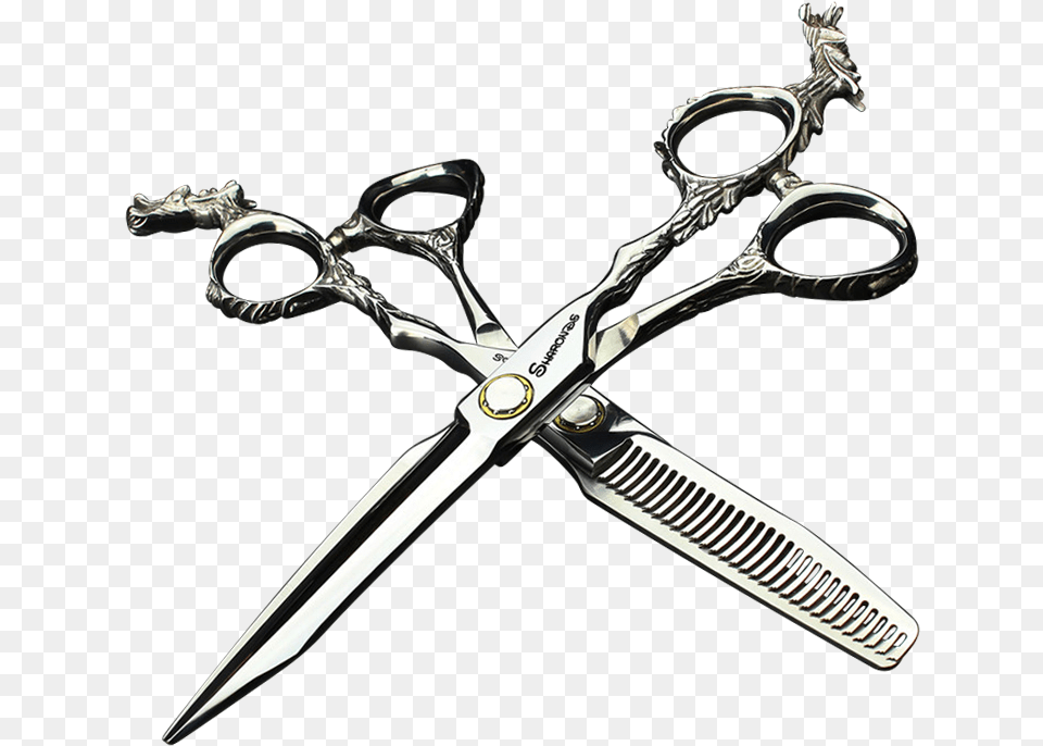 Japanese Dragon Sharonds 6 Dragon Series Japanese Solid, Blade, Scissors, Shears, Weapon Png Image