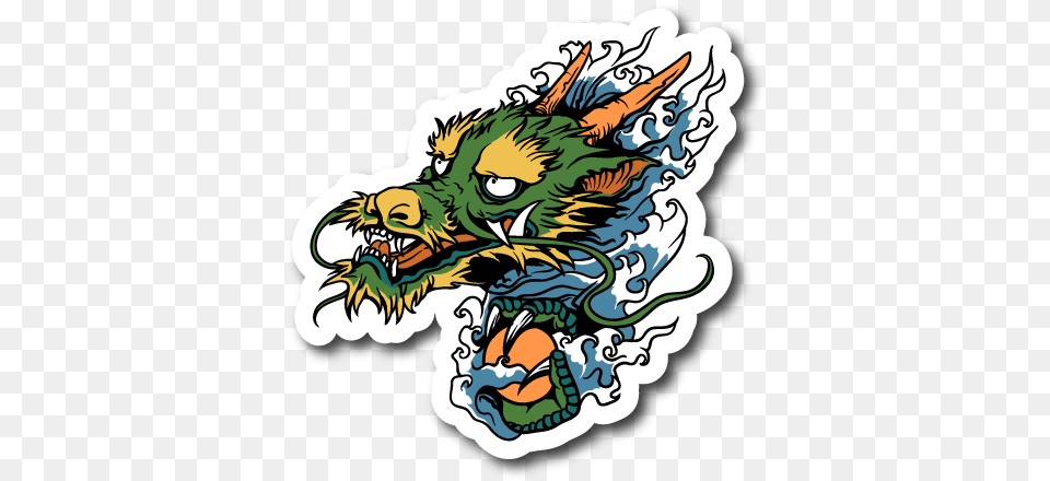 Japanese Dragon Sticker, Baby, Person Free Transparent Png