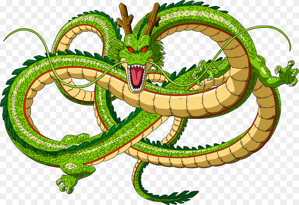Japanese Dragon Dragon Ball Z Green Dragon, Animal, Reptile, Snake Free Transparent Png
