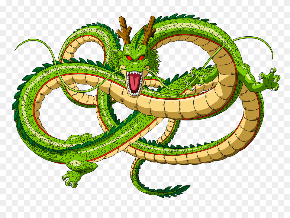 Japanese Dragon Shenlong Dragon Ball, Animal, Dinosaur, Reptile Free Transparent Png