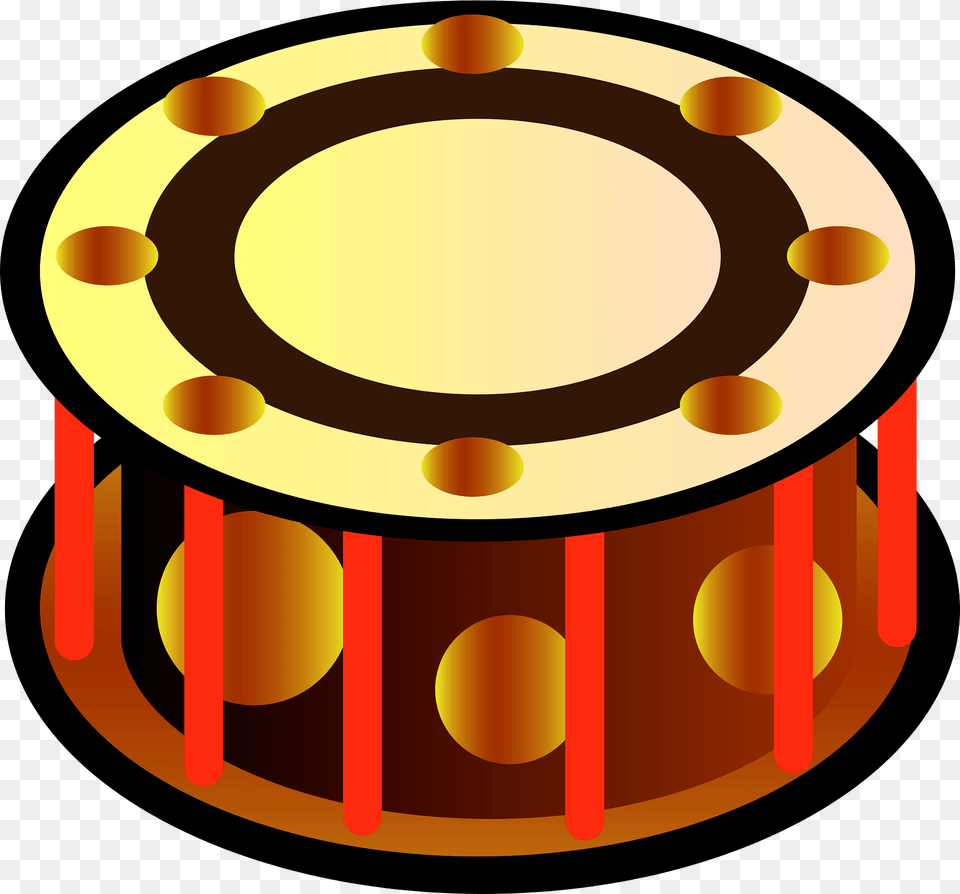 Japanese Drum Clipart, Musical Instrument, Percussion Free Transparent Png