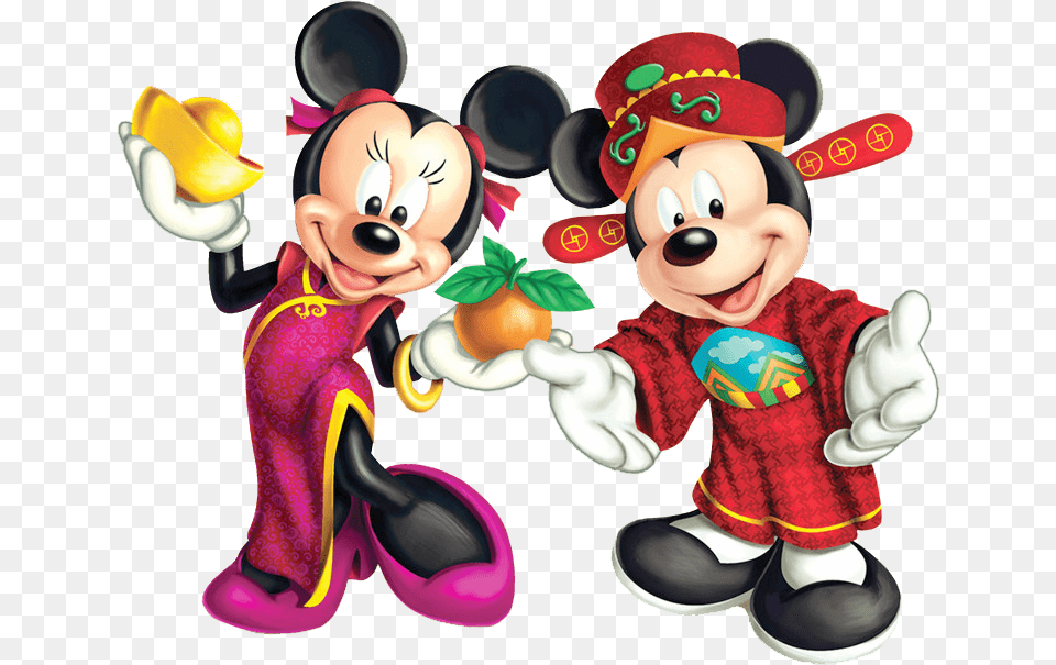 Japanese Food Clipart Minnie Mouse Mickey Chinese New Year, Baby, Person Png Image