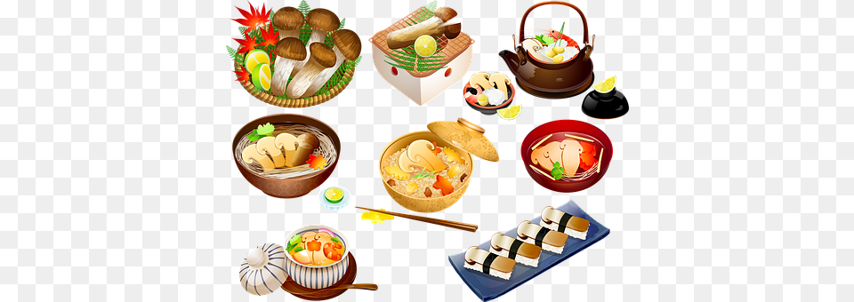 Japanese Food Japan Food Sushi Asian Side Dish, Lunch, Meal, Cafeteria, Indoors Free Transparent Png