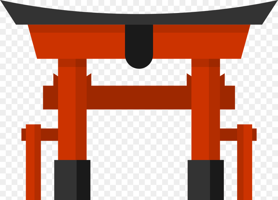 Japanese Gate Clipart, Torii Free Png