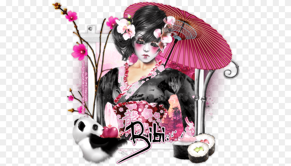 Japanese Geisha Clipart, Clothing, Gown, Dress, Formal Wear Free Transparent Png