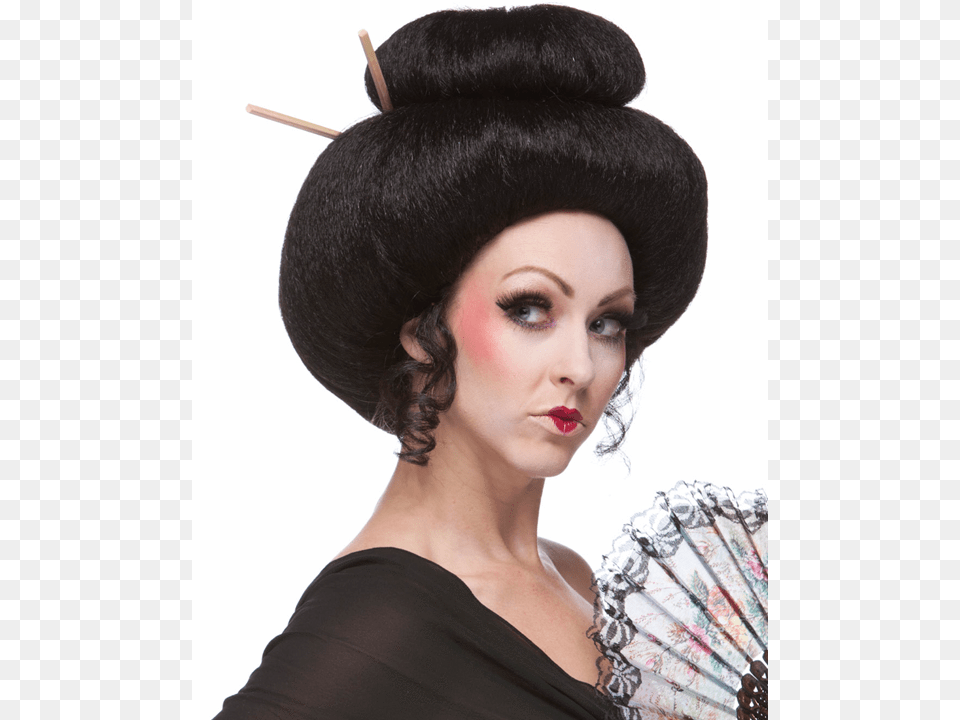 Japanese Geisha Hair, Adult, Female, Person, Woman Free Png