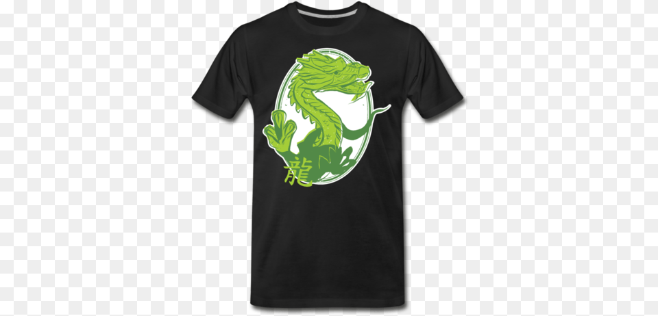 Japanese Green Dragon T Shirt Unisex Funny Graphic Tee Supa Strikas T Shirt, Clothing, T-shirt Png