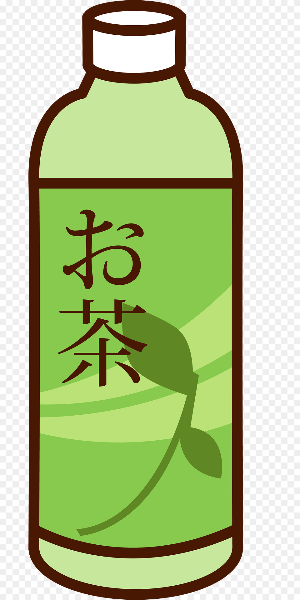 Japanese Green Tea Clipart, Bottle, Can, Tin Free Transparent Png