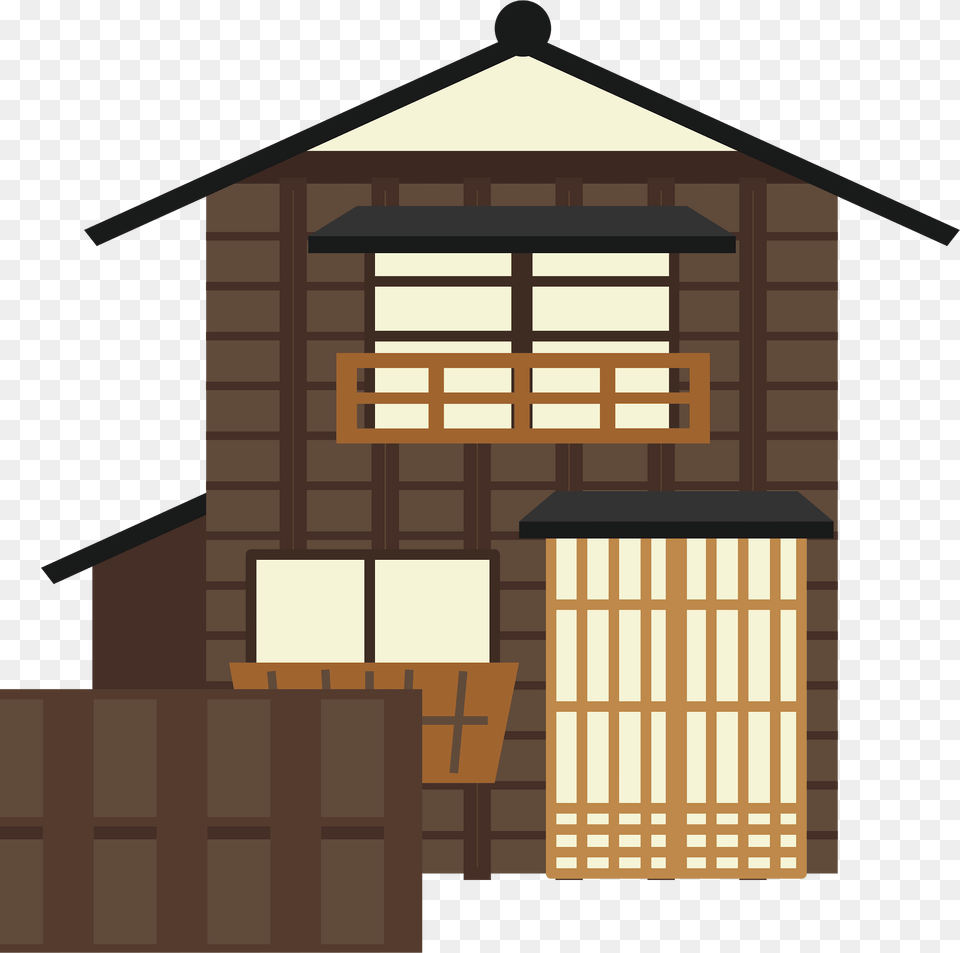 Japanese House Clipart, Outdoors, Architecture, Building, Housing Free Png Download
