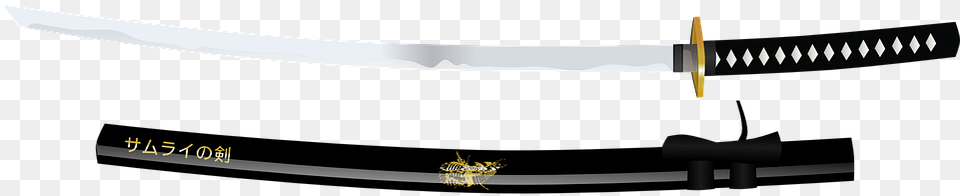 Japanese Katana Sword, Weapon Free Png