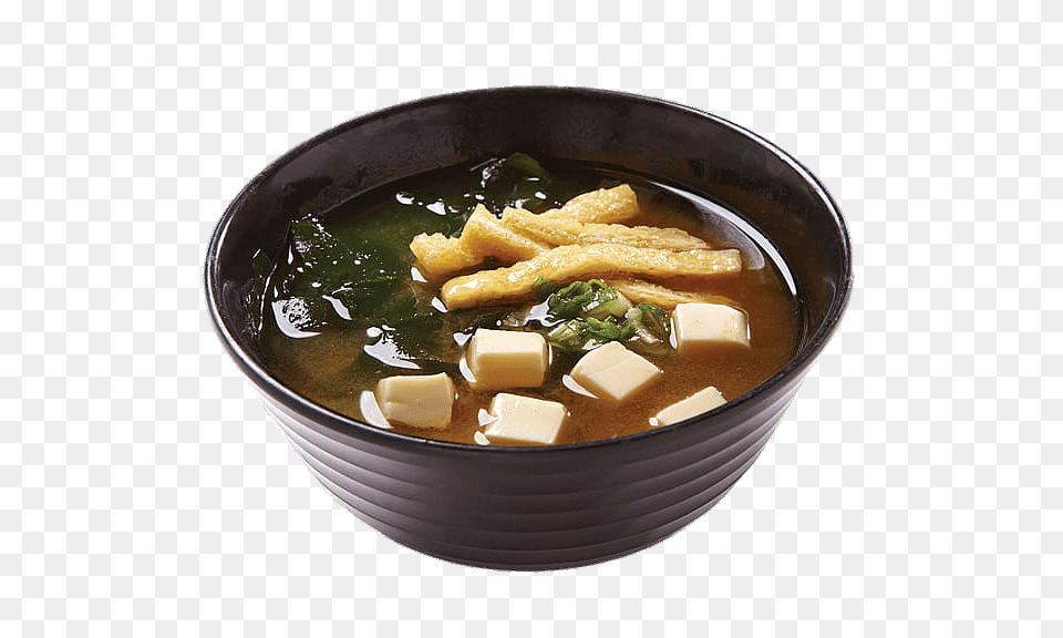 Japanese Miso Soup, Bowl, Dish, Food, Meal Free Transparent Png