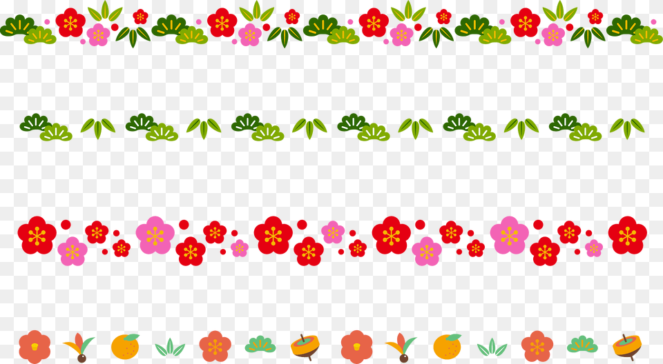 Japanese New Year Line Clipart, Art, Floral Design, Graphics, Pattern Free Transparent Png