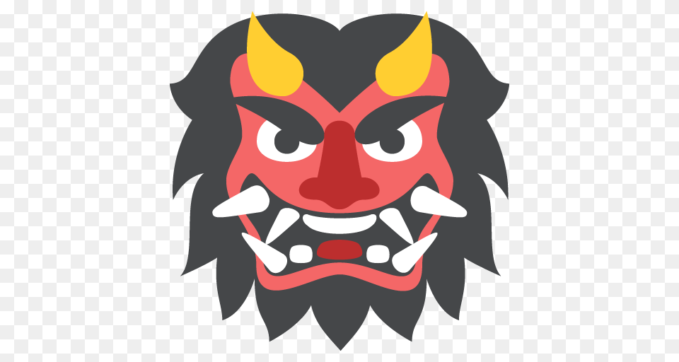 Japanese Ogre Emoji Vector Icon Download Vector Logos Art, Baby, Person, Performer Png