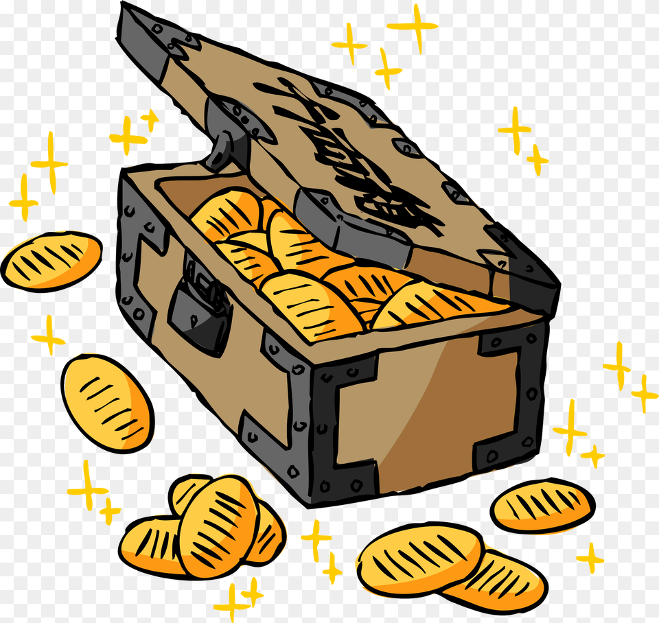 Japanese Oval Gold Coins Clipart, Treasure, Bulldozer, Machine Free Png