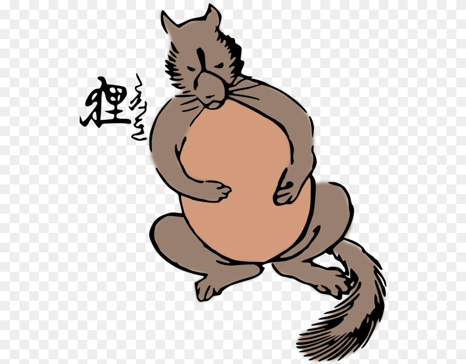 Japanese Raccoon Dog Vertebrate African Wild Dog Drawing, Baby, Person, Face, Head Png