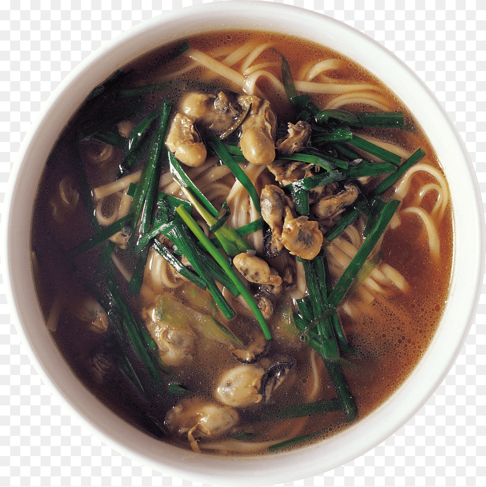 Japanese Ramen Soup With Noodles And Mushrooms Food Free Png Download
