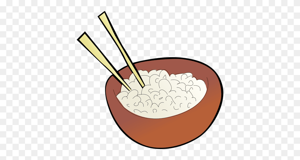 Japanese Rice Bowl, Cutlery, Smoke Pipe, Food, Meal Png Image