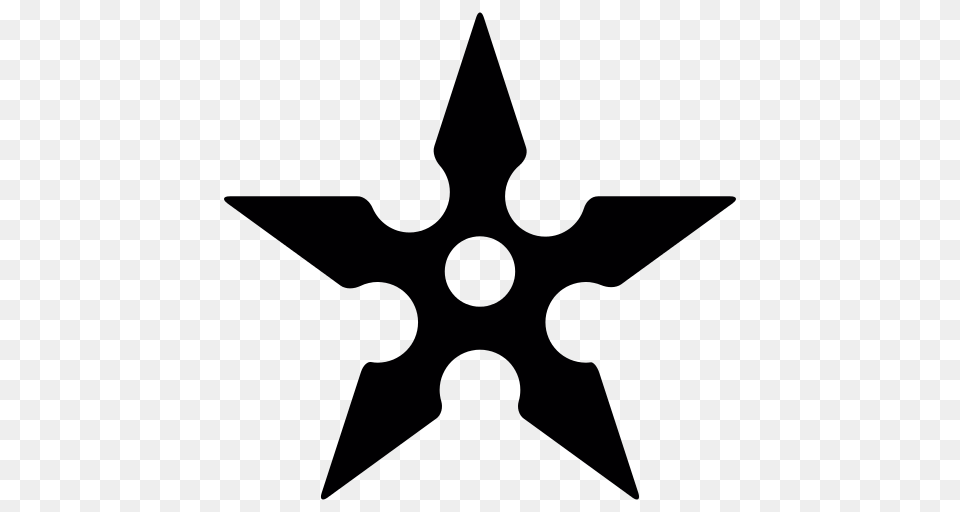 Japanese Shuriken Icon, Star Symbol, Symbol, Lighting Free Transparent Png