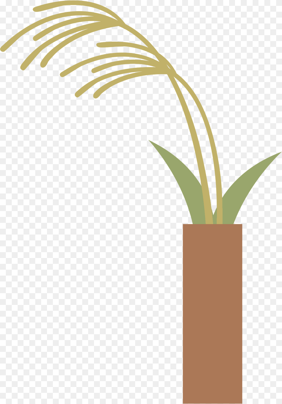 Japanese Silver Grass Tsukimi Clipart, Plant, Green, Reed, Vegetation Free Transparent Png