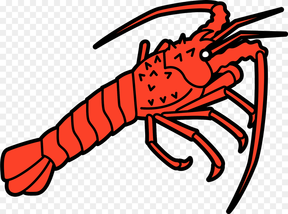 Japanese Spiny Lobster Clipart, Food, Seafood, Animal, Invertebrate Png