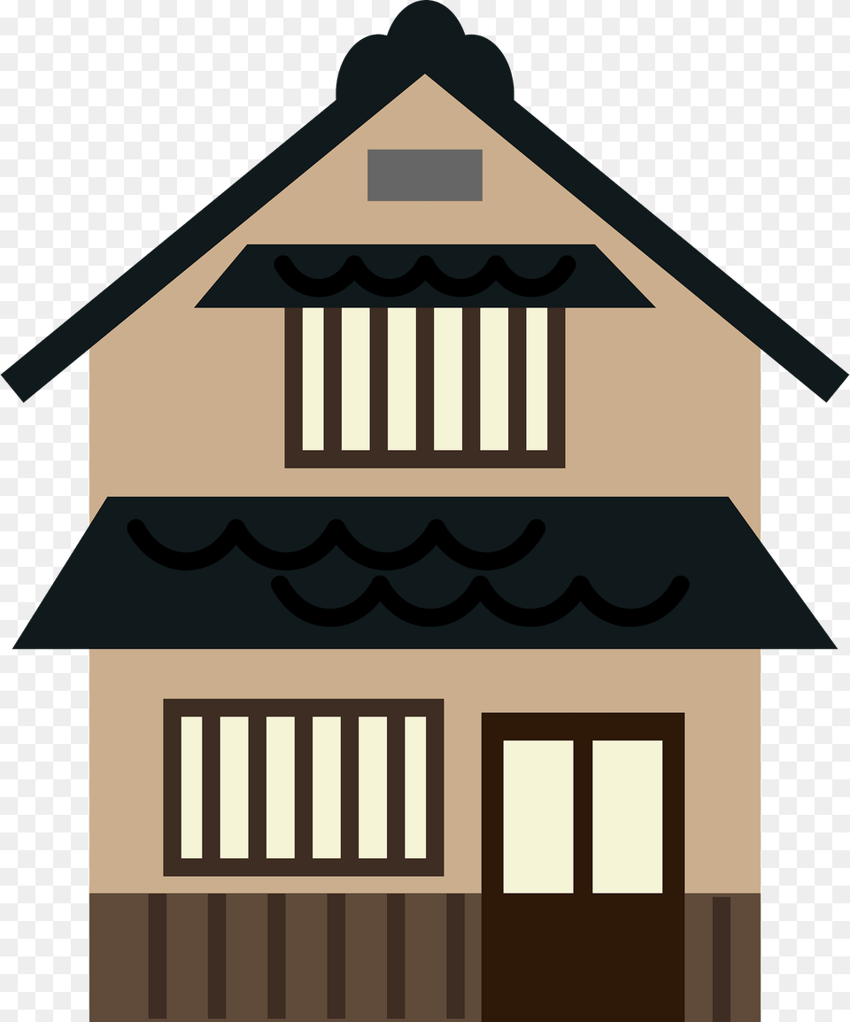 Japanese Style House Clipart, Architecture, Outdoors, Shelter, Building Free Png Download