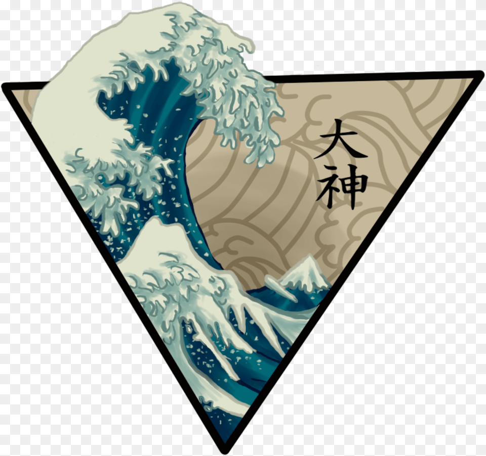 Japanese Tattoo, Nature, Outdoors, Sea, Water Free Transparent Png