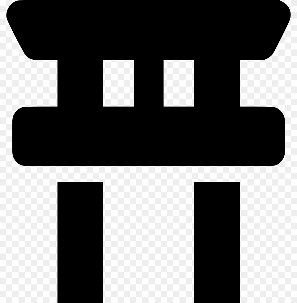 Japanese Temple Icon Free Download, Stencil, Architecture, First Aid, Pillar Png