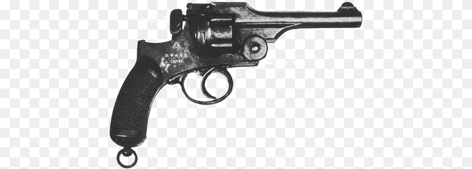 Japanese Type 26 Type 26 Revolver, Firearm, Gun, Handgun, Weapon Png