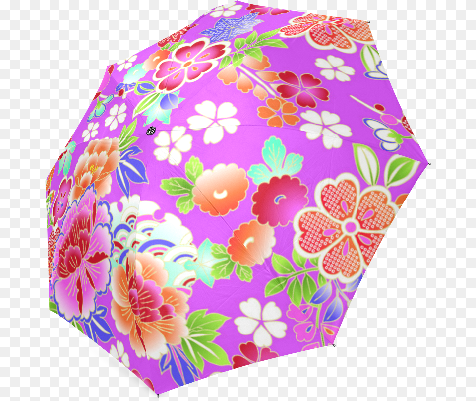 Japanese Umbrella Japanese Floral Kimono Pattern Umbrella, Canopy, Accessories, Bag, Handbag Free Transparent Png
