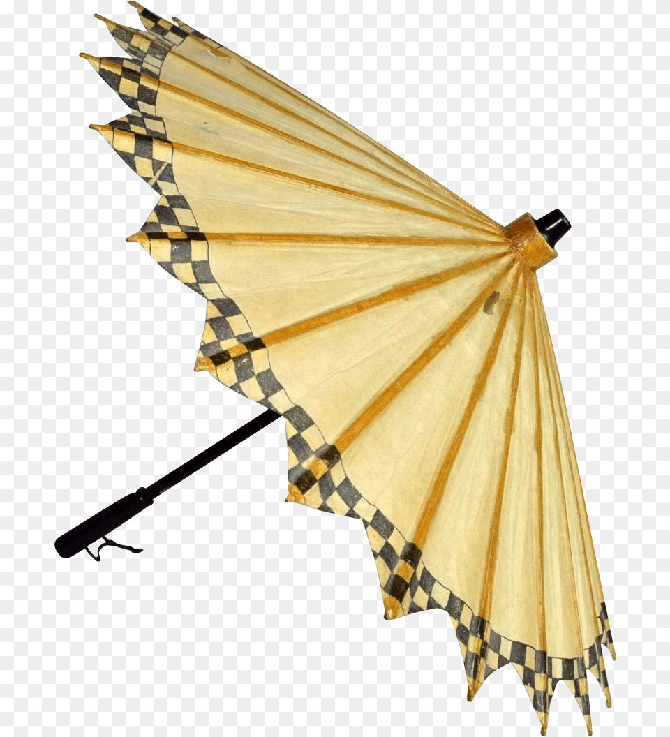 Japanese Vintage Kasa Parasol Or Umbrella Of Rice Oil Umbrella, Canopy, Architecture, Building, House Free Png Download