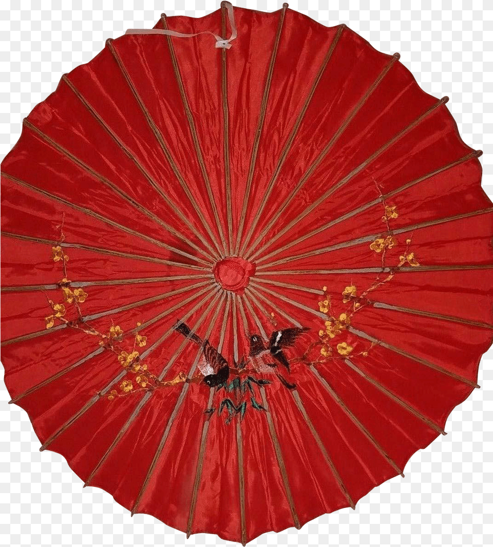 Japanese Vintage Waxed Rice Paper And Bamboo Wagasa Umbrella, Canopy Free Png Download