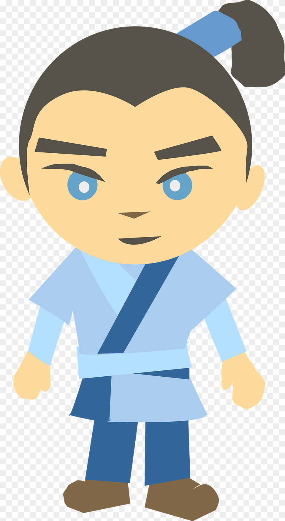 Japanese Warrior Clipart, Baby, Person, Face, Head Png