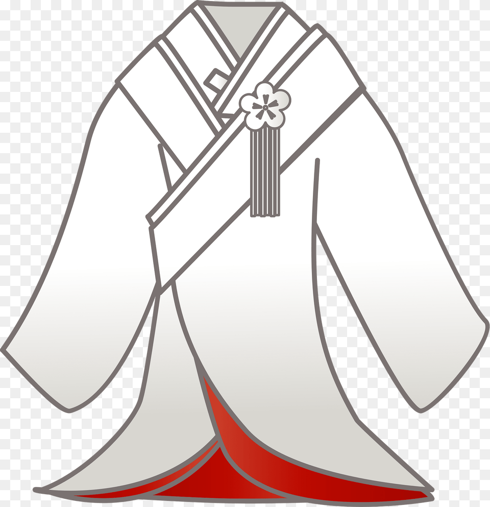 Japanese Wedding Dress Clipart, Clothing, Fashion, Formal Wear, Gown Free Png Download