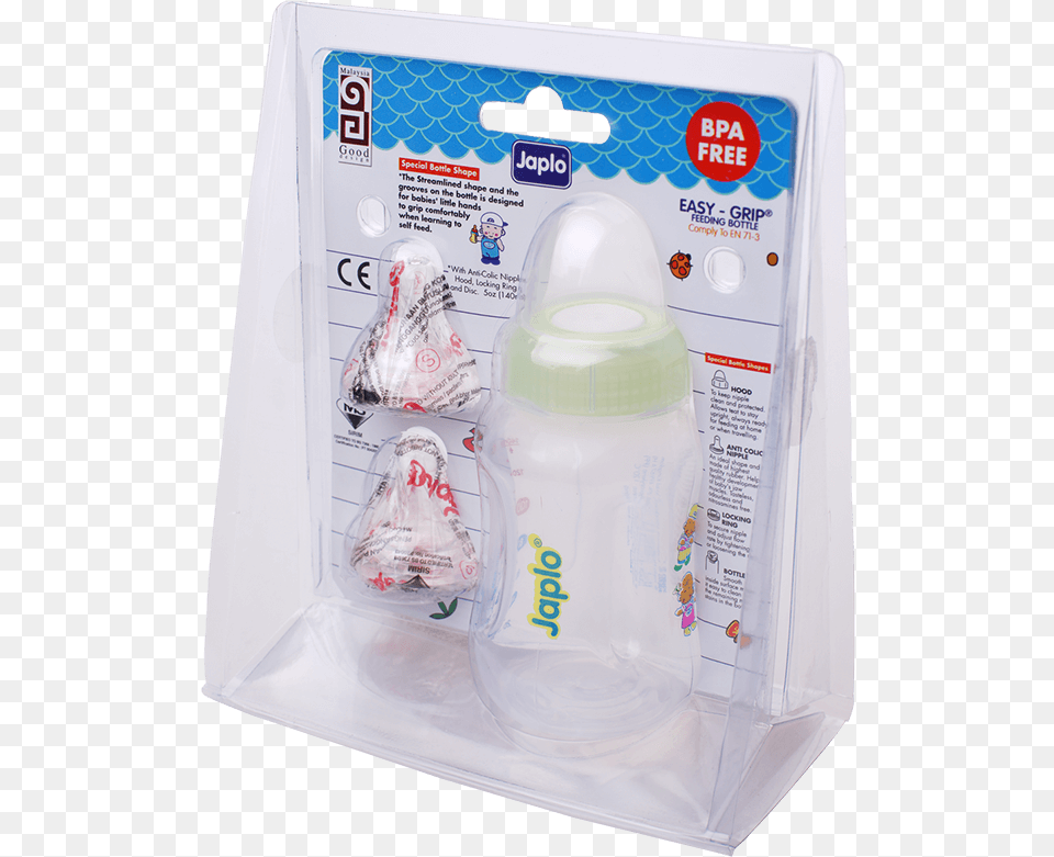Japlo Easy Grip Feeding Bottle Baby Bottle, Plastic, Bag, Cup Png