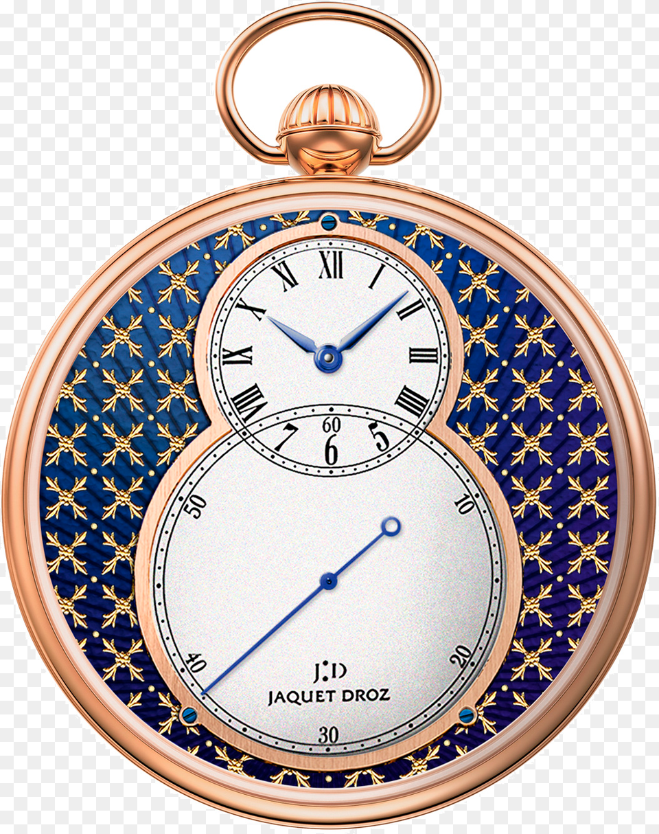 Jaquet Droz Pocket Watch Paillonnee Red Gold 50 Mm Watch, Wristwatch, Arm, Body Part, Person Free Png