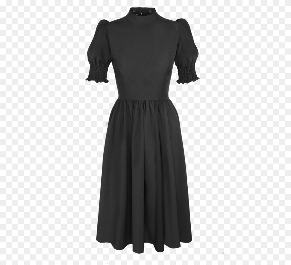 Jaquette Shirred Dress Pre Sale Cult Collar Collection Dress, Clothing, Long Sleeve, Sleeve, Person Free Png