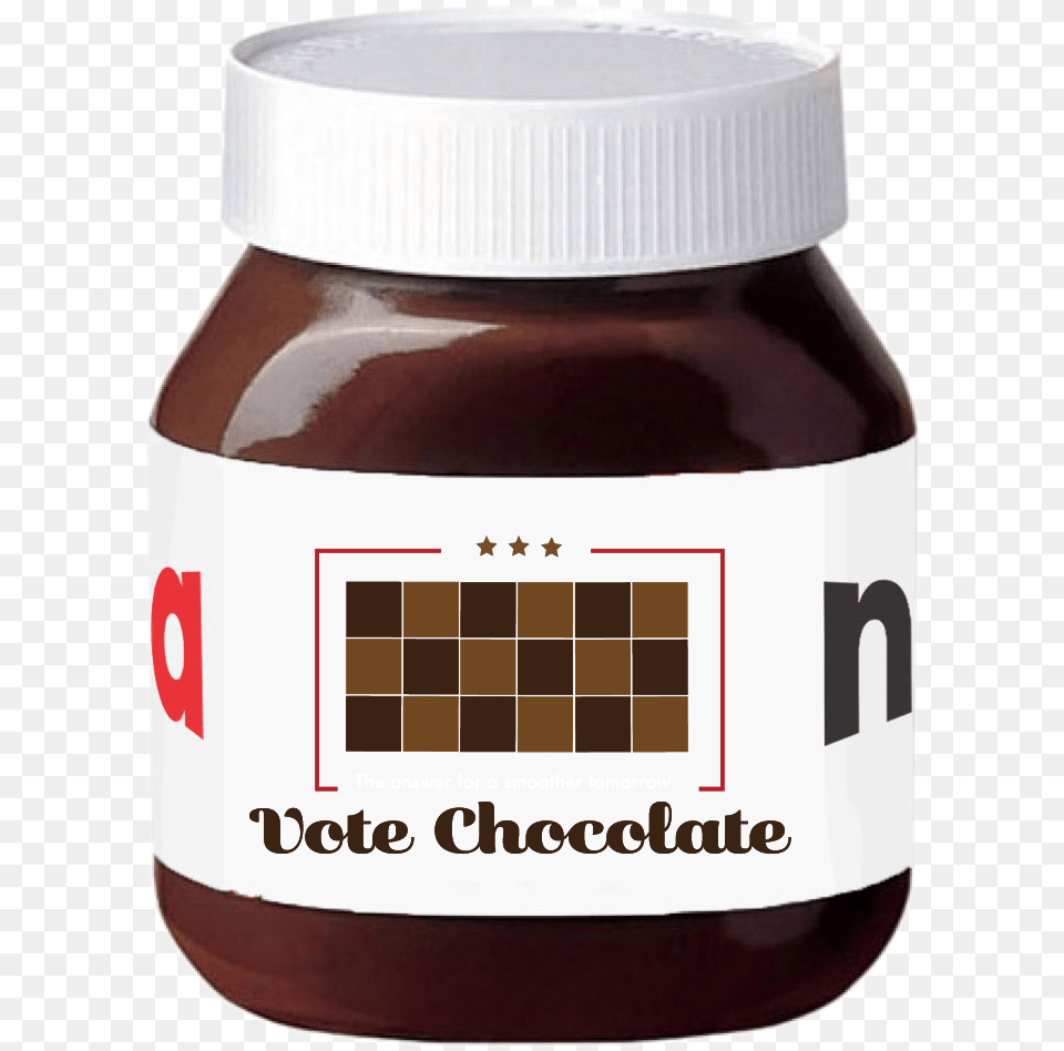 Jar Choc Nutella 3d, Tape, Food Free Png Download