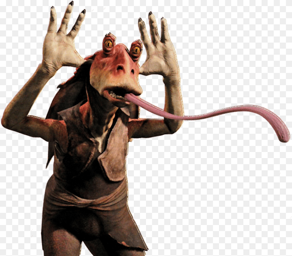 Jar Jar Binks Jar Jar Binks, Body Part, Finger, Hand, Person Png Image