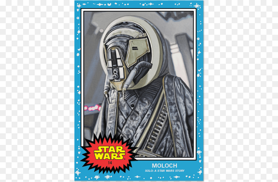 Jar Jar Binks Star Wars Topps, Helmet, Publication, Book, Comics Png Image