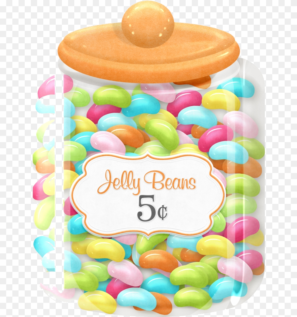 Jar Of Candy Clipart Jelly Beans Transparent Jar Of Jelly Beans Clip Art, Food, Sweets Free Png Download