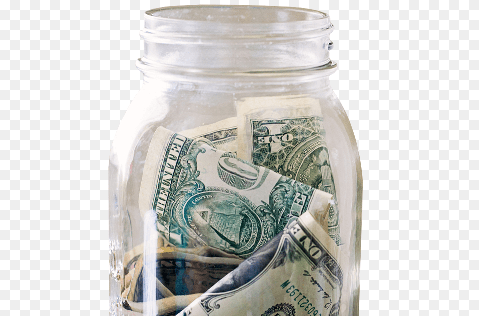 Jar Savings Mason Jar With Money Free Transparent Png