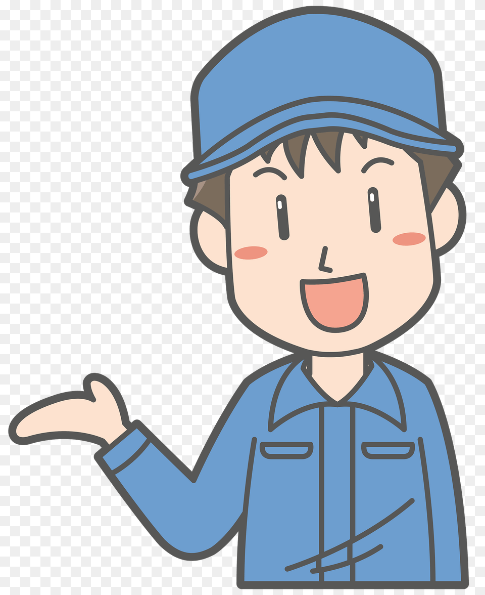 Jared Factory Worker Acting As A Guide Clipart, Face, Head, Person, Baby Free Png Download