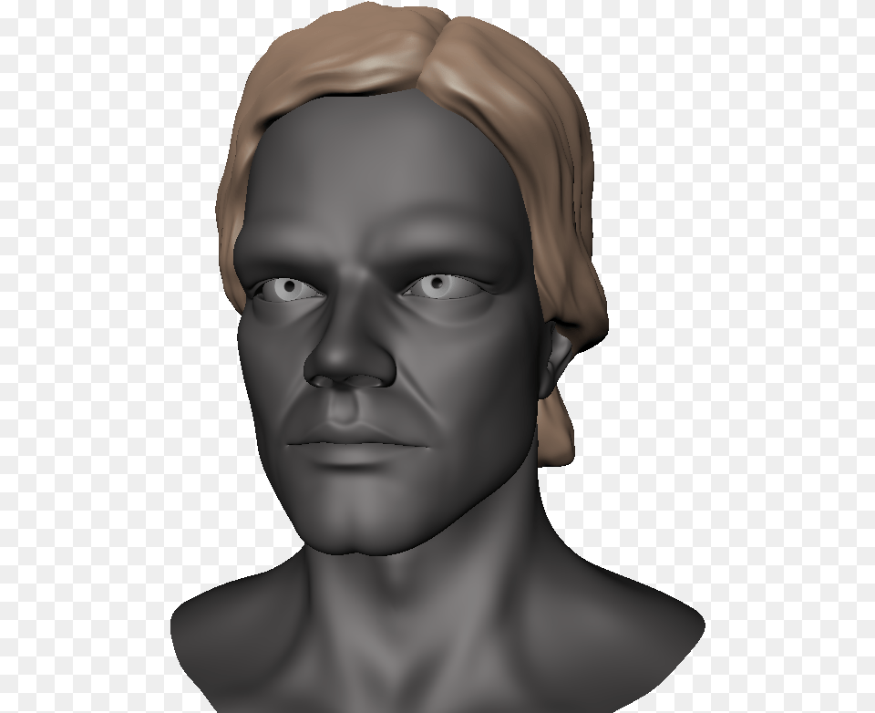 Jared Padaleckisam Winchester Likeness U2014 Polycount Hair Design, Portrait, Face, Photography, Head Free Transparent Png