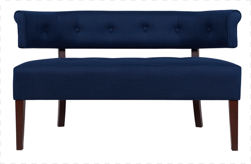 Jared Tufted Bench Settee, Couch, Furniture, Chair Png Image