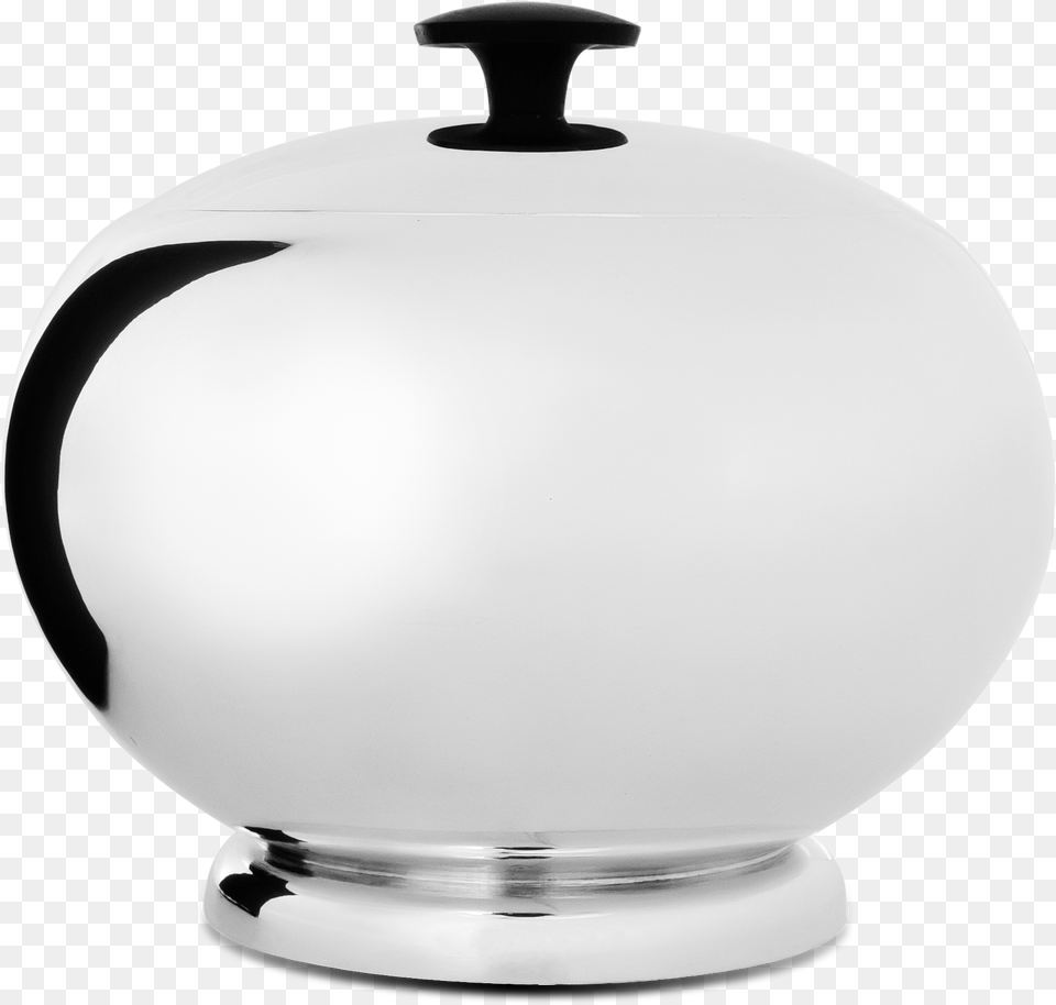 Jarosinski Amp Vaugoin Silver Bullet Sugar Bowl Sphere, Art, Jar, Porcelain, Pottery Free Png