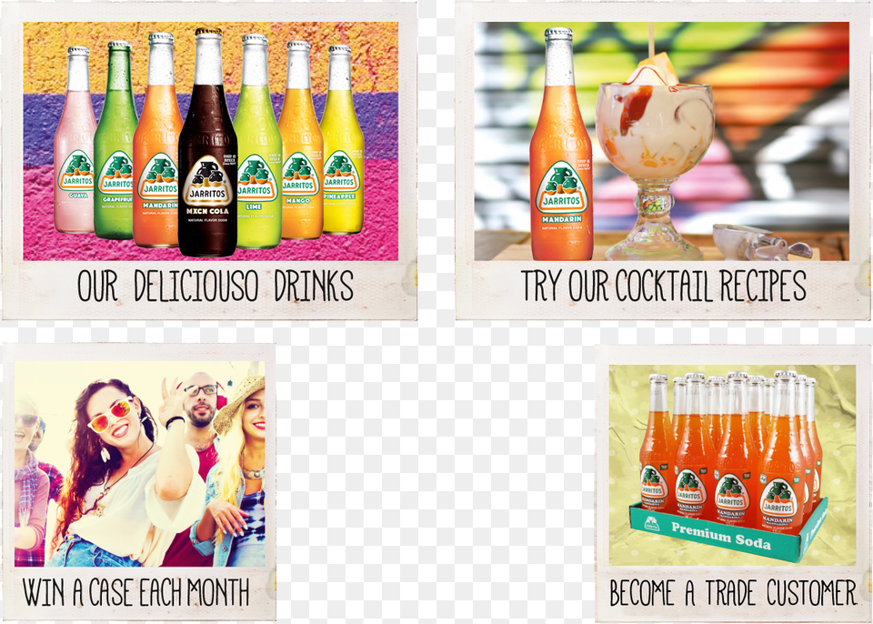 Jarritos Drinks And Cocktail Recipes Drink, Adult, Person, Female, Woman Free Png Download